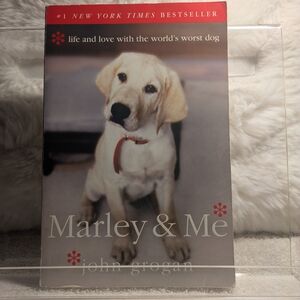 Marley & Me Book - Red and White Cover